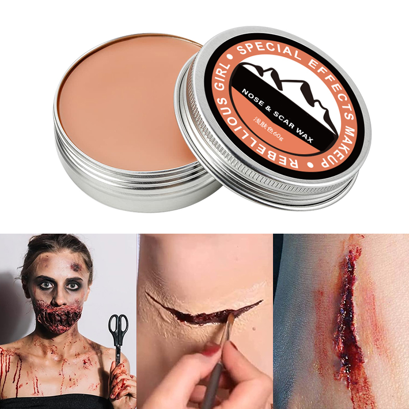 Body Paint Sfx - Littekenwas SFX Make-up Kit met Spatel,