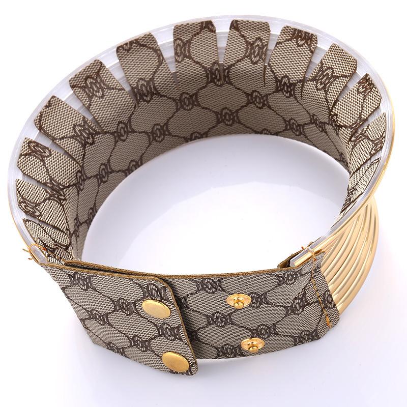 Magnetic Clasp Cosplay - Metalen brede choker ketting, gotische punk