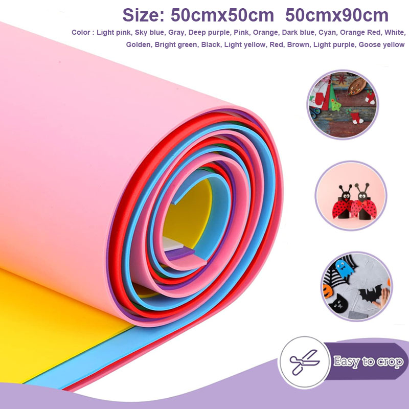 Craft Foam Roll - 1 stks Kleurrijke Eva Foam Vellen