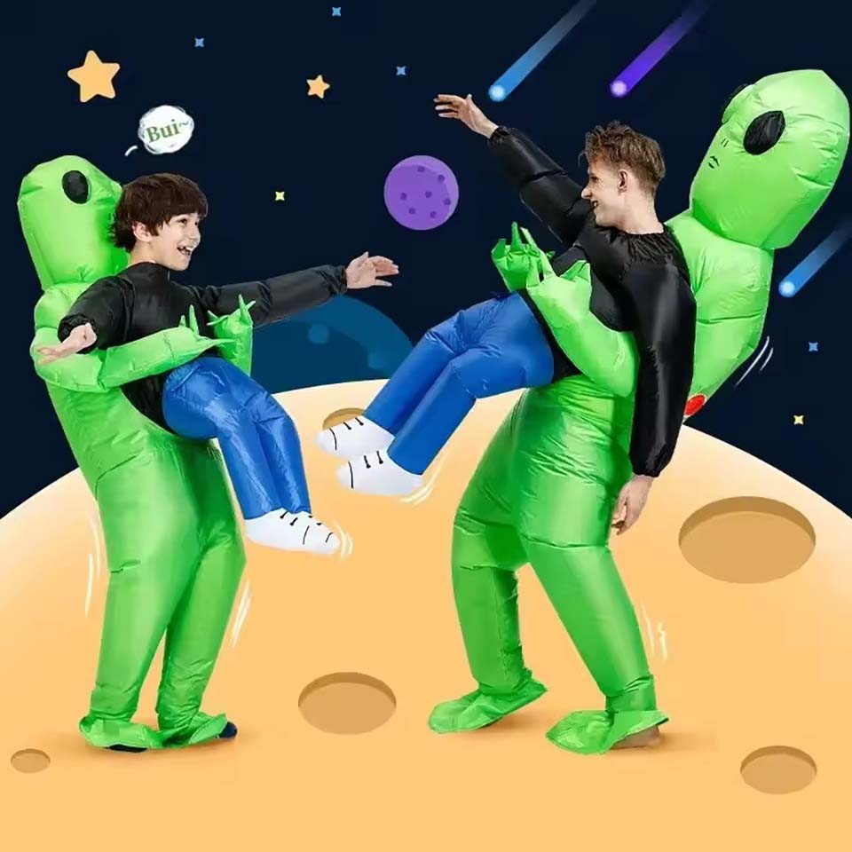 Alien Opblaasbaar Poppenkostuu - Cosplay Prop Building recensie en prijs