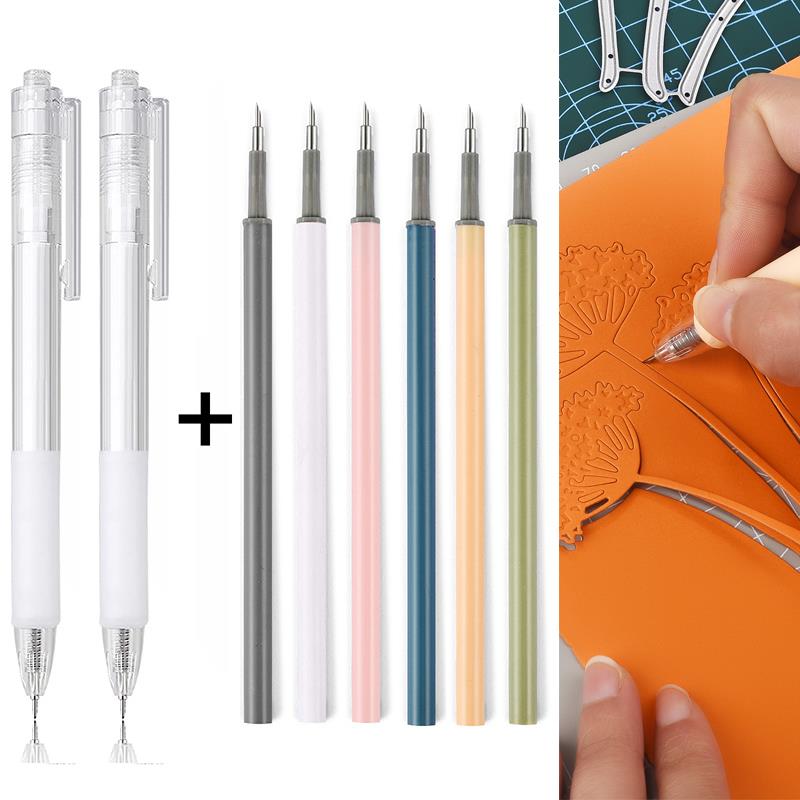 2 + 6 Stuks Mes Pen Refill Set - Craft Knife Set recensie en prijs