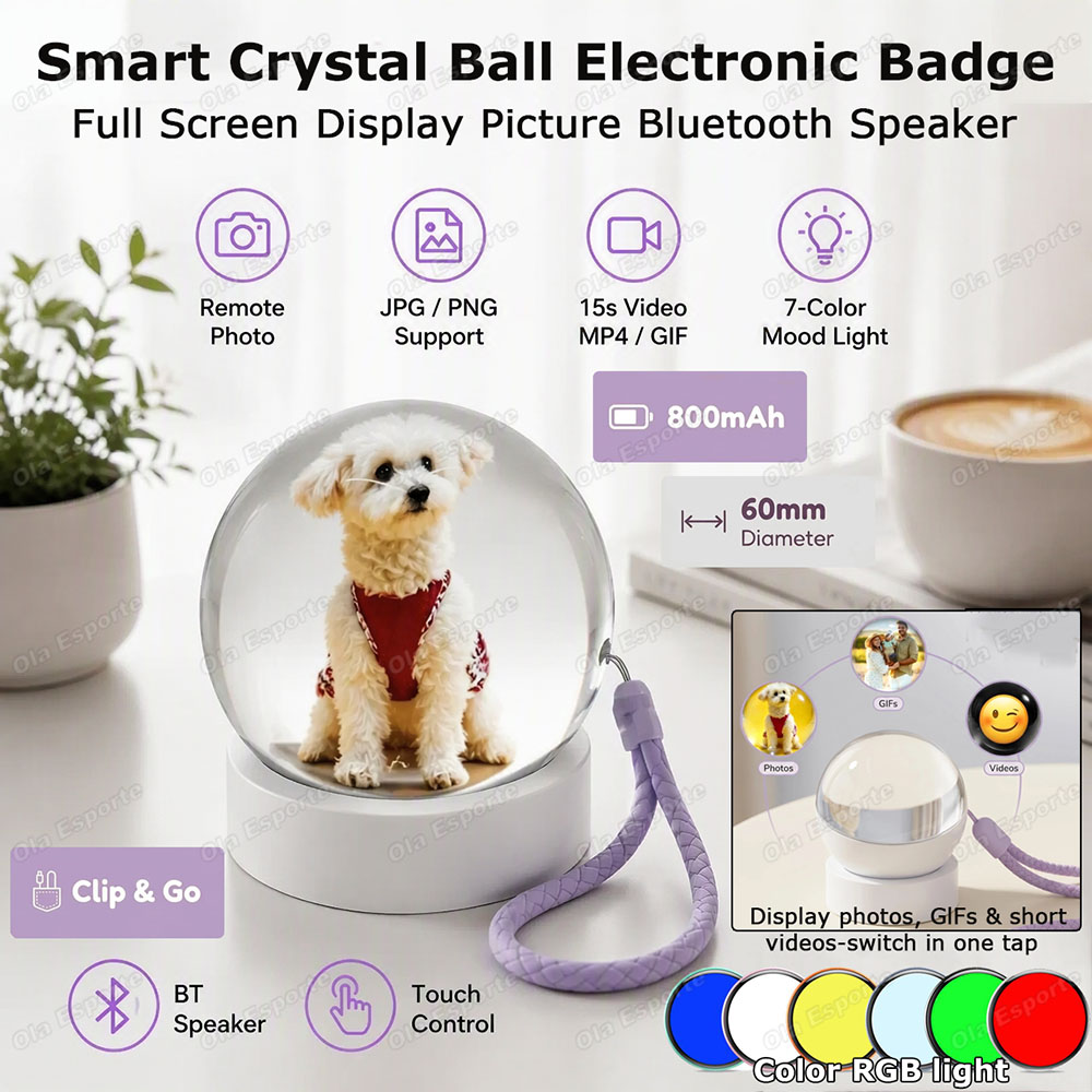 3D Videospeler Kristallen Bol  - Magnetic Clasp Cosplay recensie en prijs