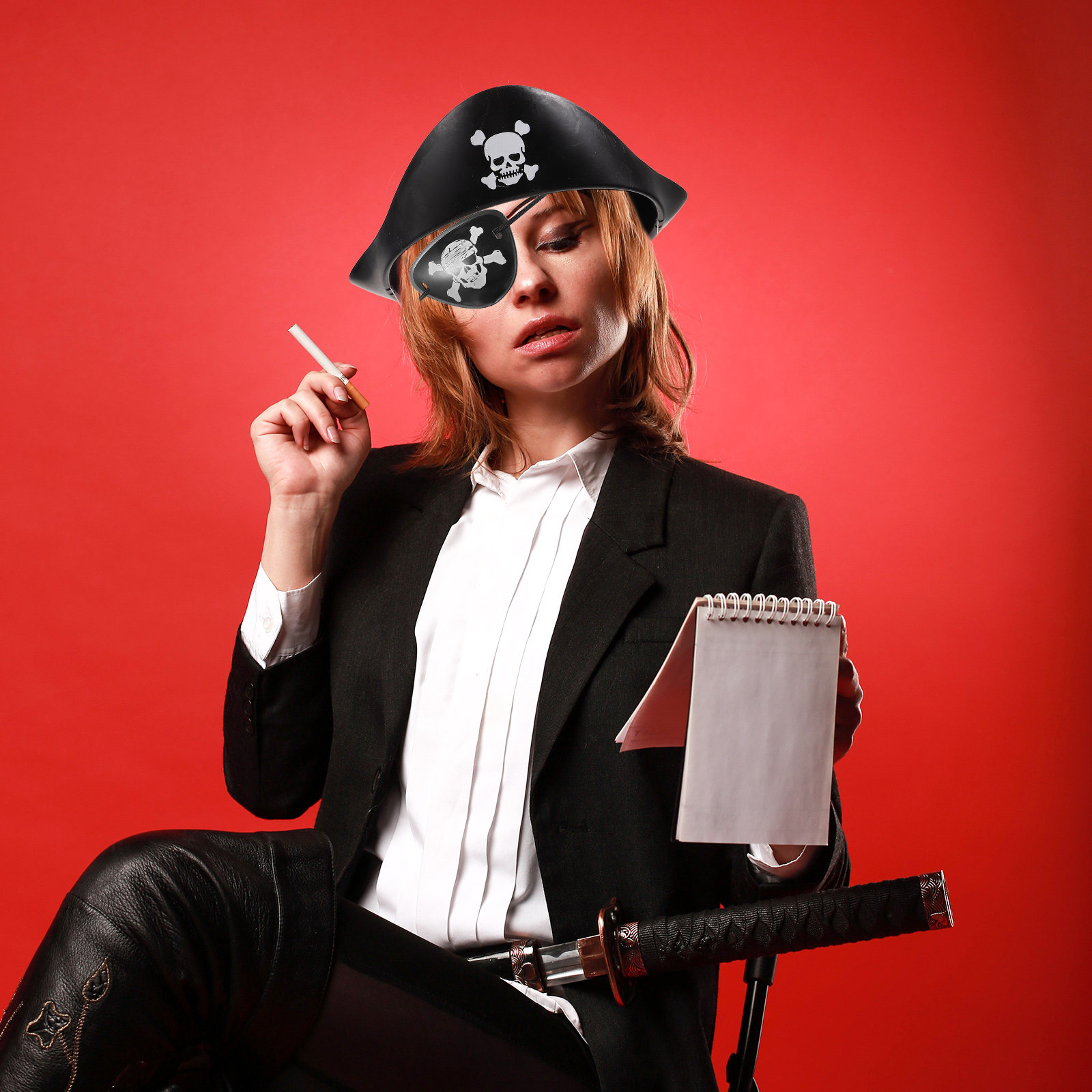 1 set piratenkostuum, eenvoudi - Easy Cosplay Prop recensie en prijs