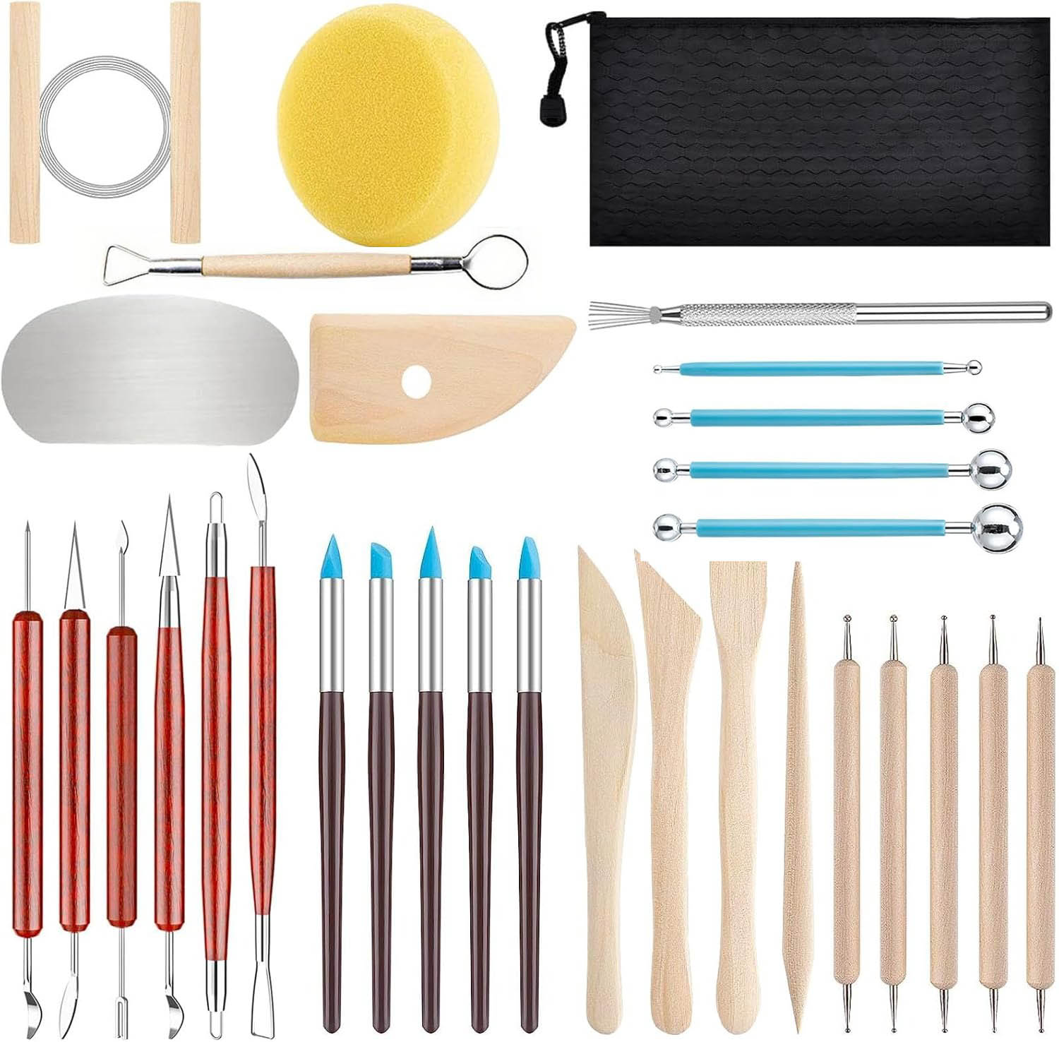 31 stks/set Art Keramiek Maken - Craft Knife Set recensie en prijs